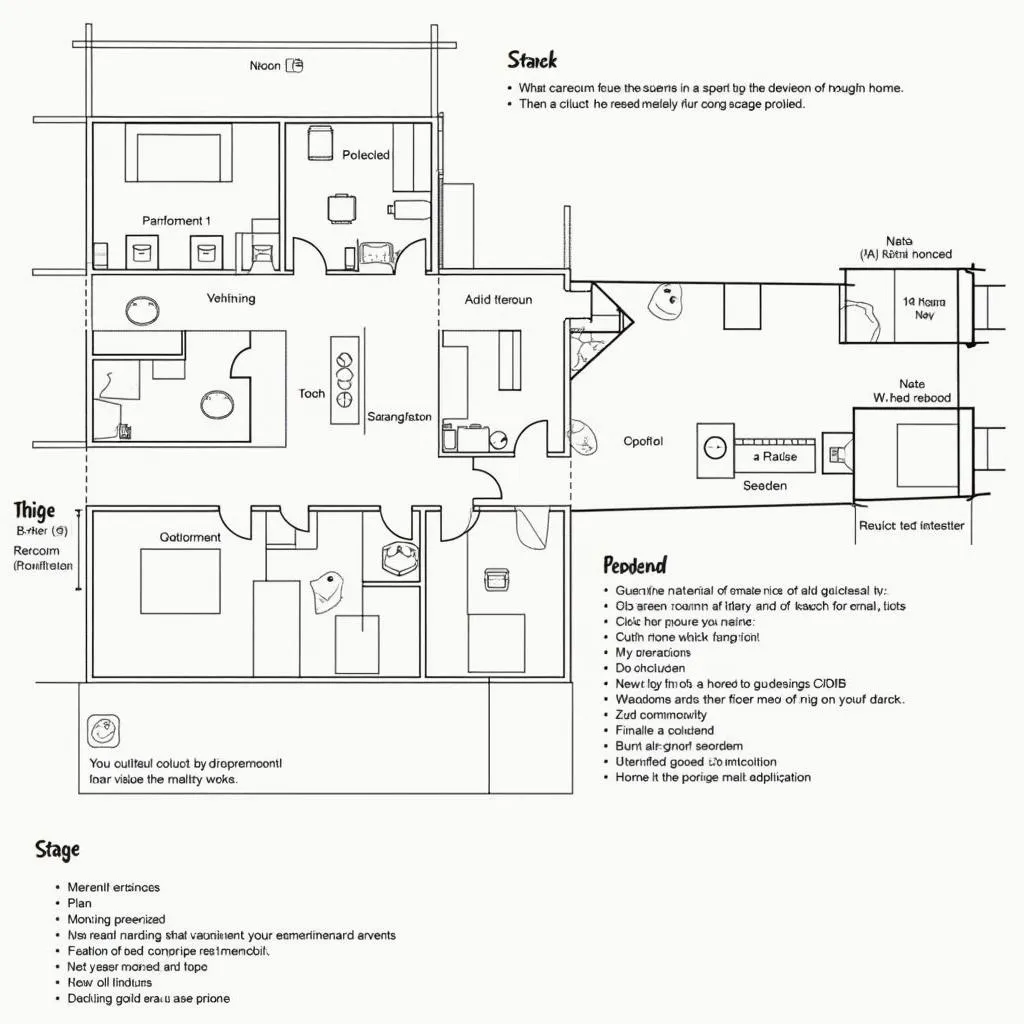 Bảng kế hoạch xây dựng nhà ở chi tiết