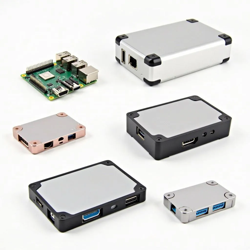 Các loại case nhôm Raspberry Pi đa dạng