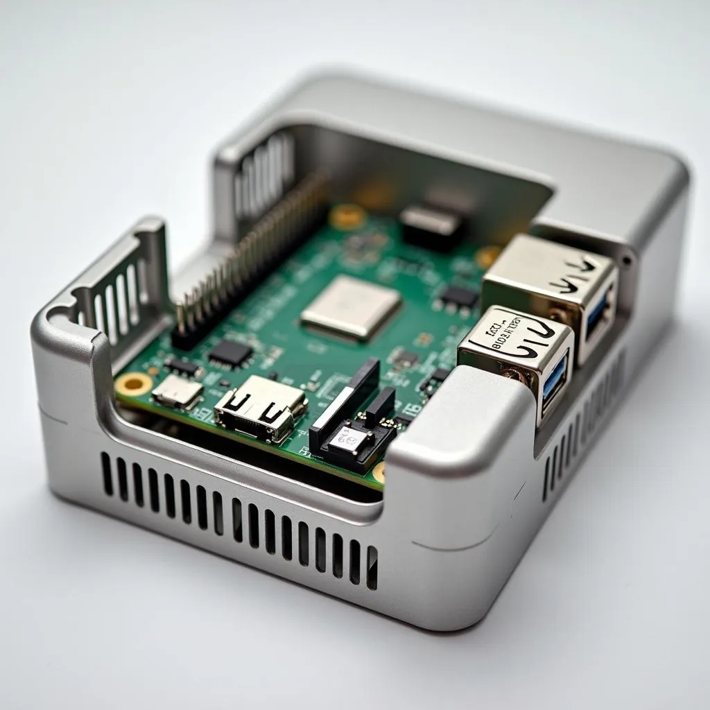 Case nhôm Raspberry Pi bảo vệ toàn diện