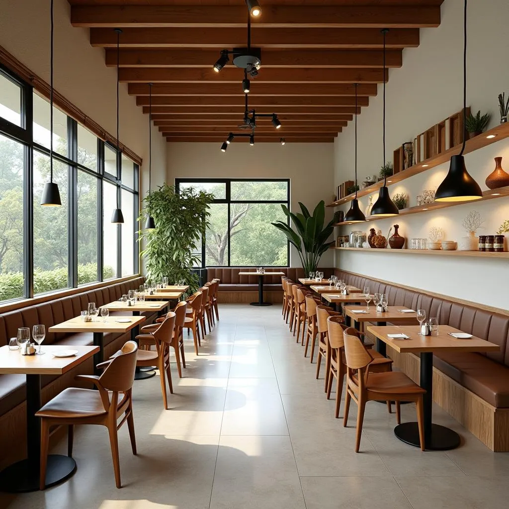 Thiết kế quán cafe đẹp, ấn tượng