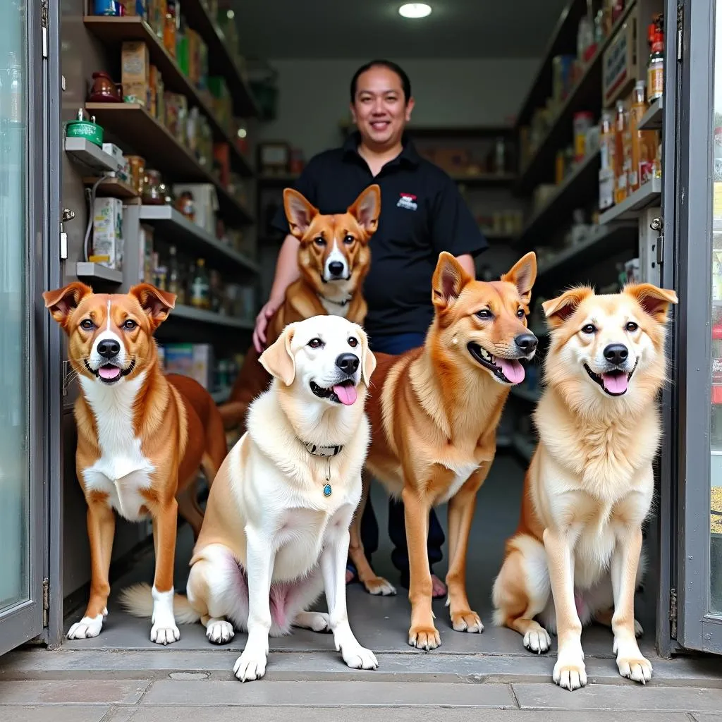 Cửa hàng bán chó Nha Trang uy tín