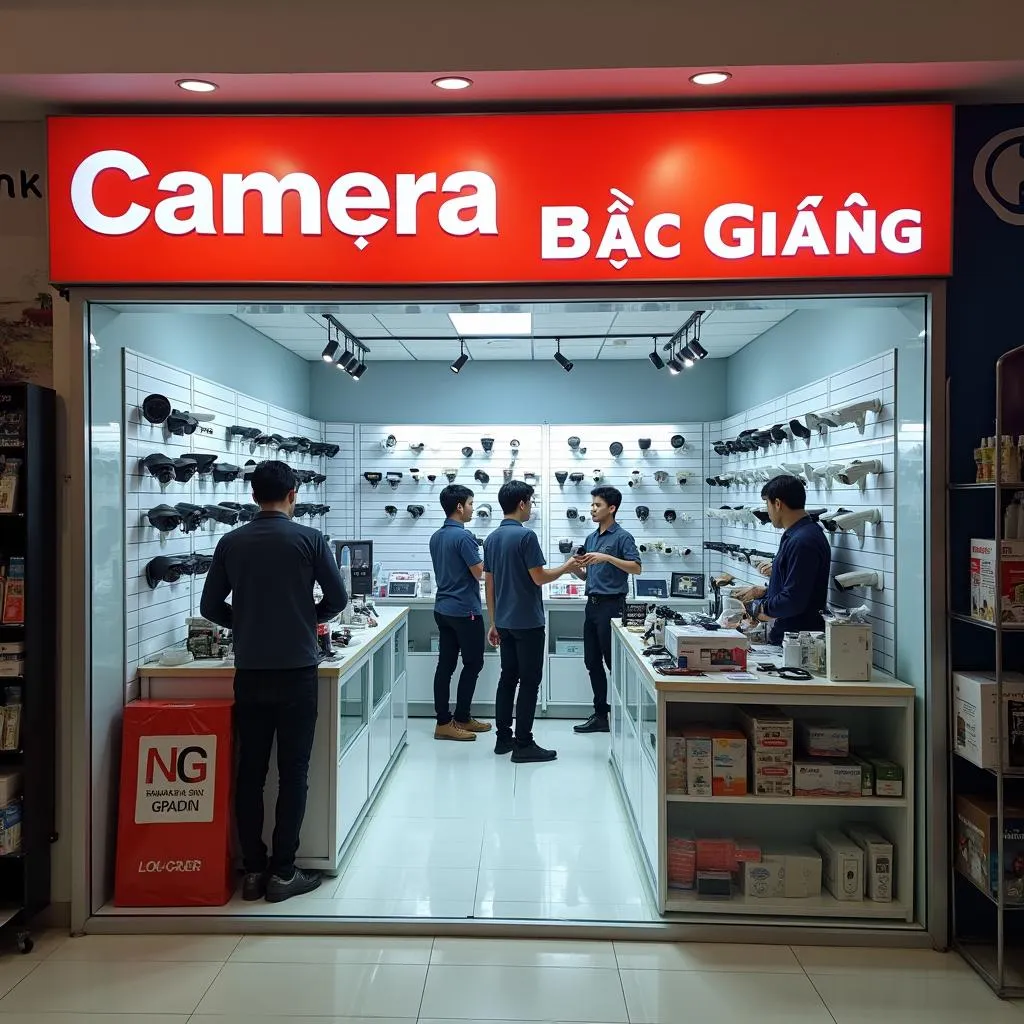 Cửa hàng bán camera tại Bắc Giang