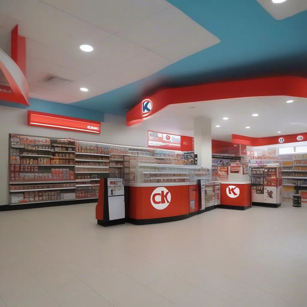 Cửa hàng Circle K hiện đại