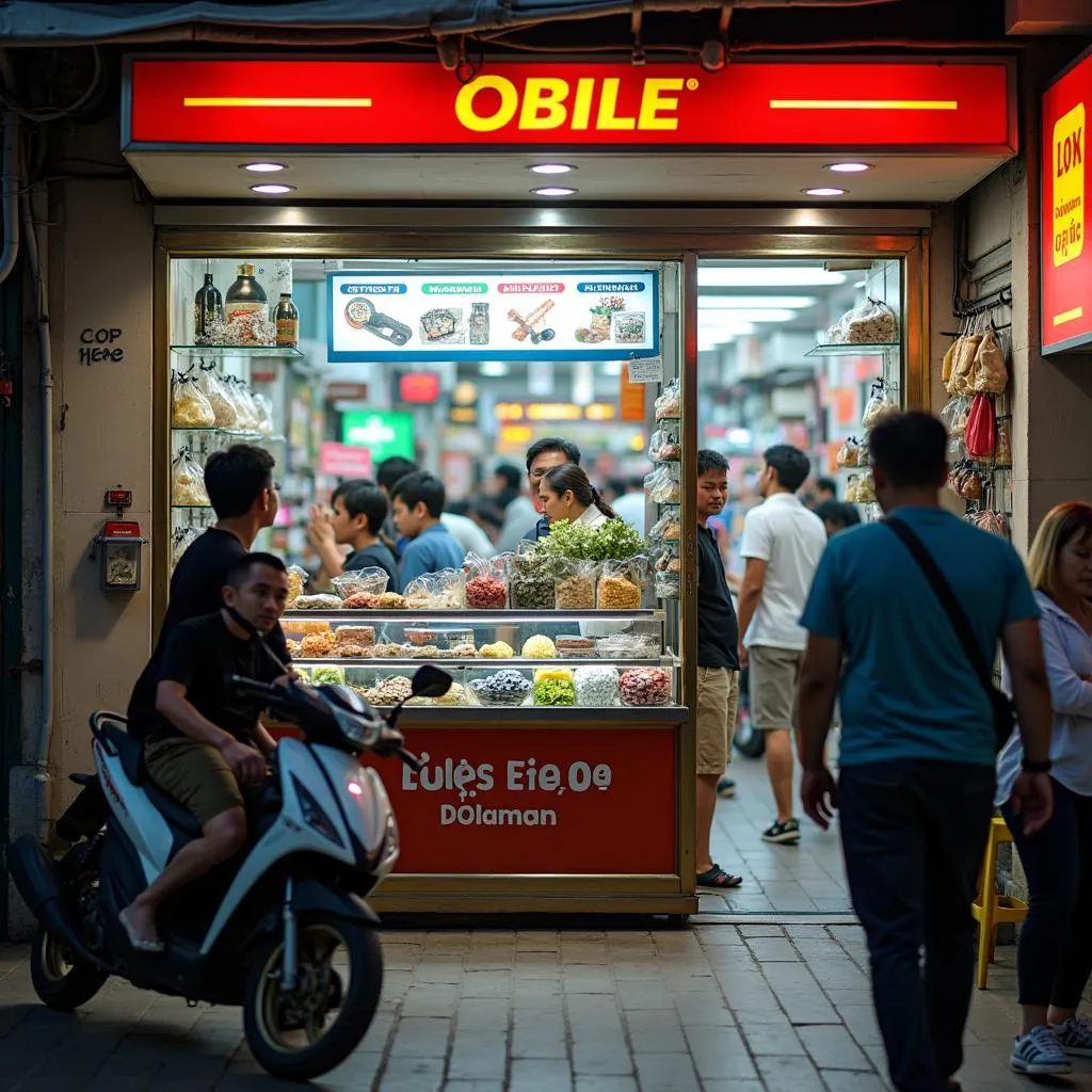 Cửa hàng giao dịch Vietnamobile TPHCM đông đúc khách hàng