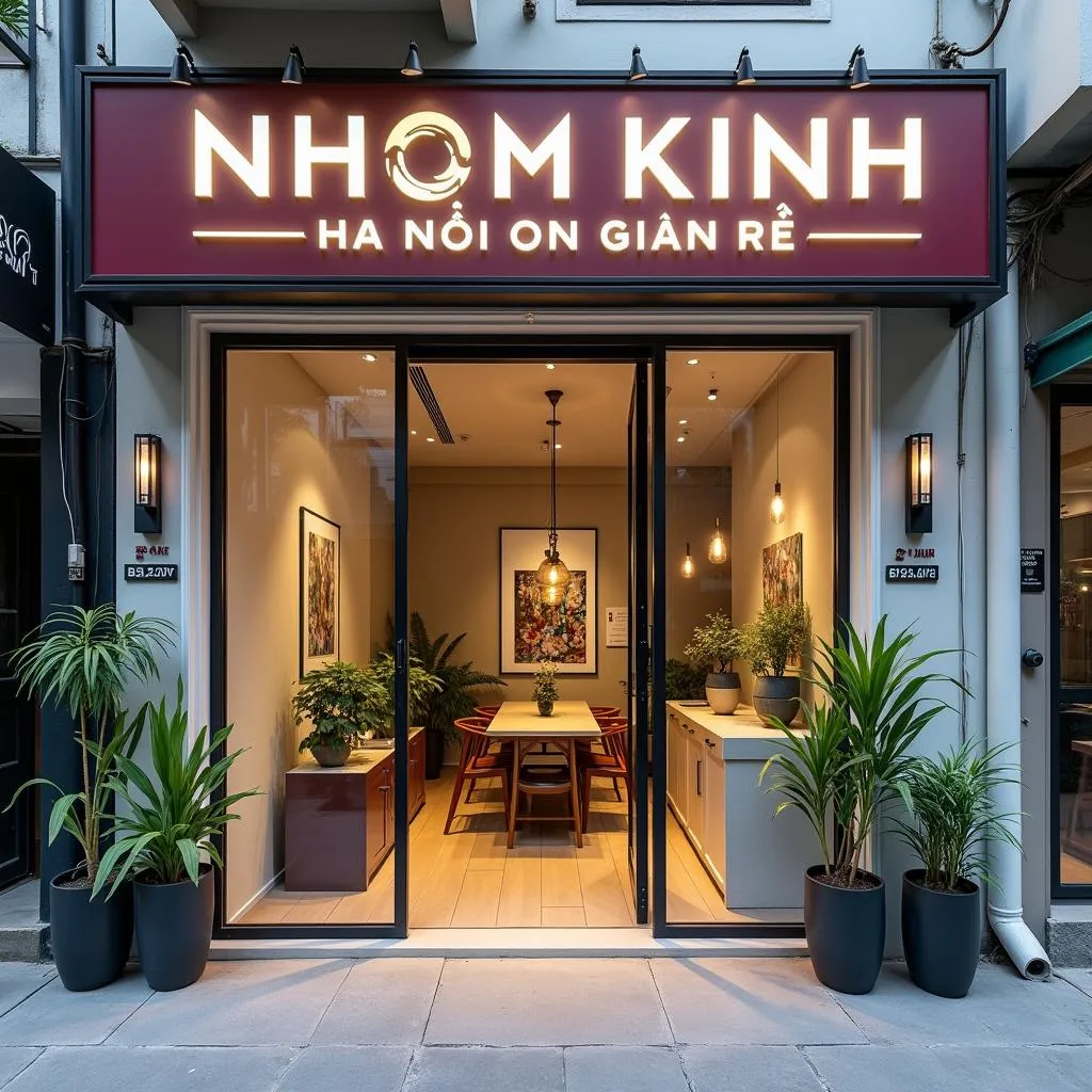 Cửa hàng Nhôm Kính Hà Nội Giá Rẻ