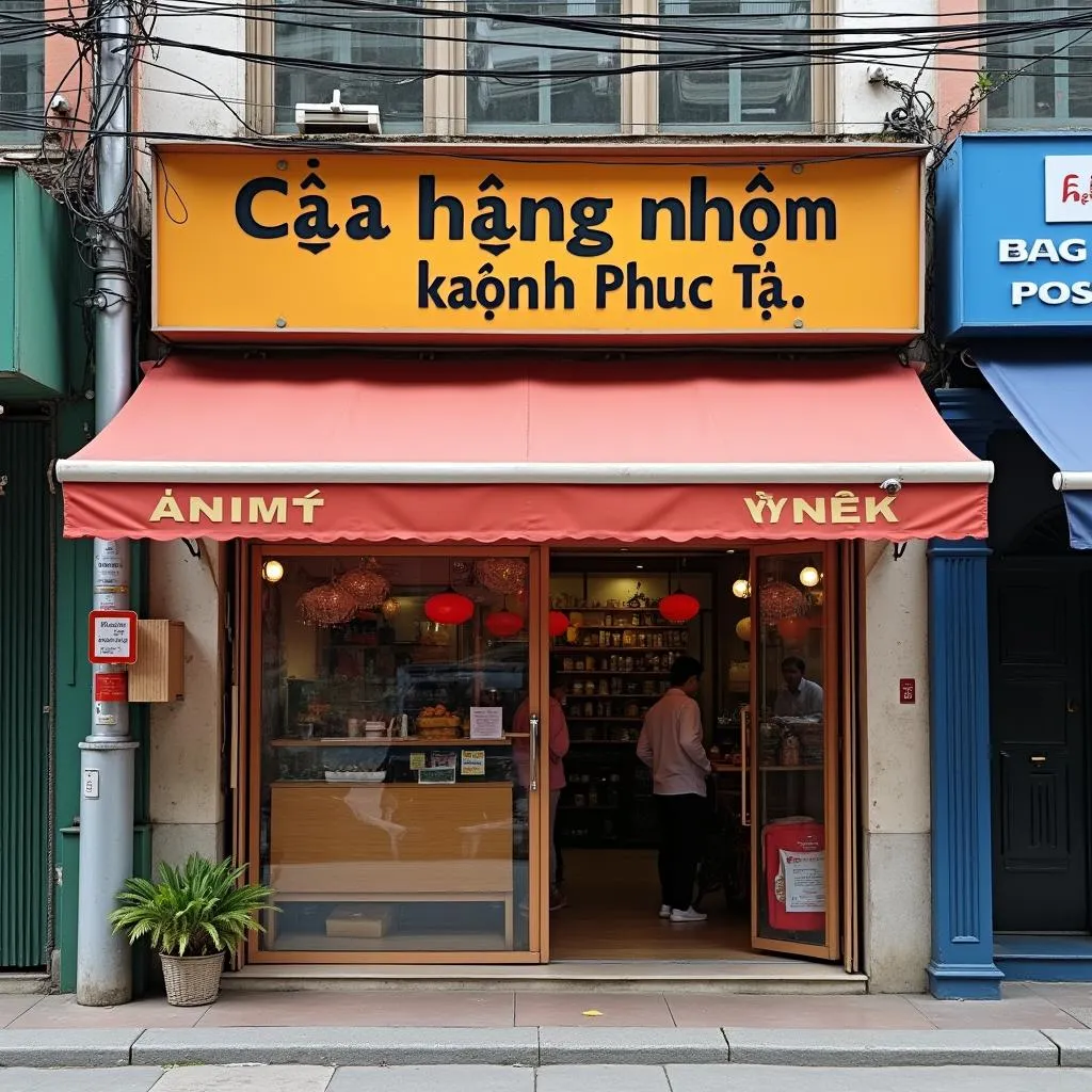 Cửa hàng nhôm kính Phước Tỷ