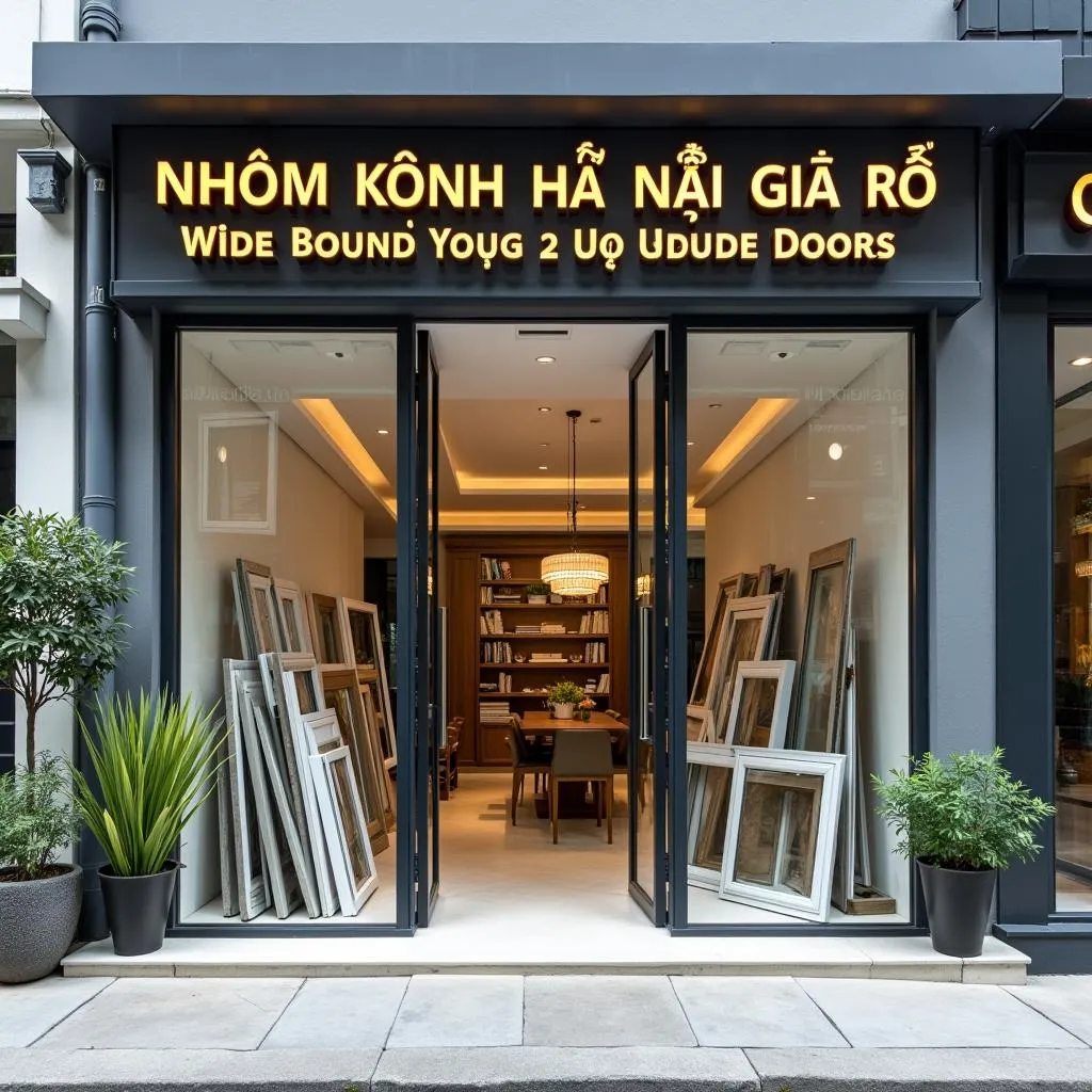 Cửa hàng quốc bảo nhôm kính Hà Nội giá rẻ