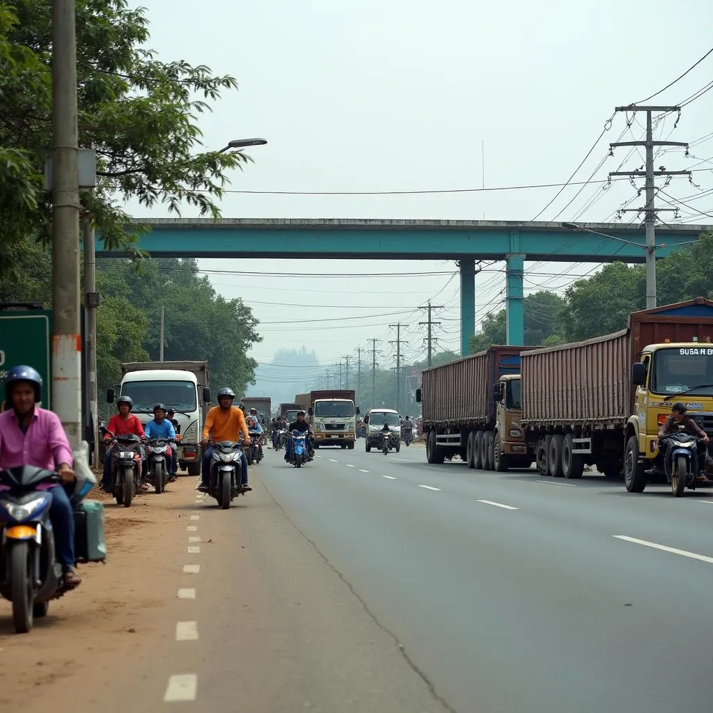 Cửa khẩu Mộc Bài Tây Ninh sầm uất