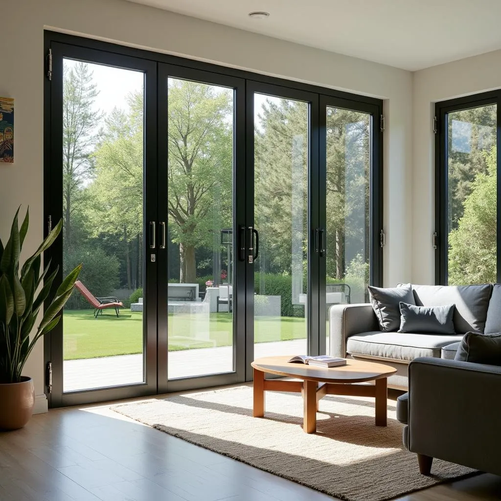 Cửa nhôm kính Eurowindow đẹp