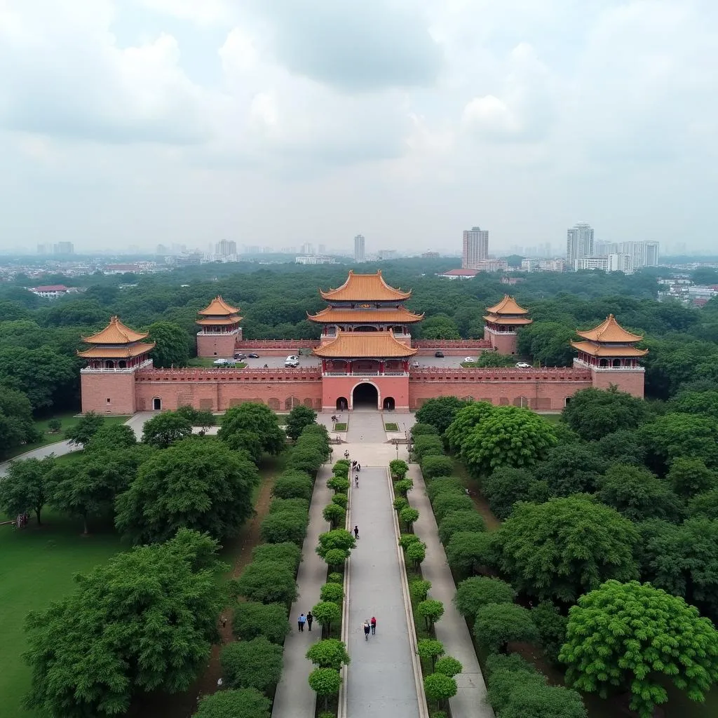 Toàn cảnh Hoàng Thành Thăng Long