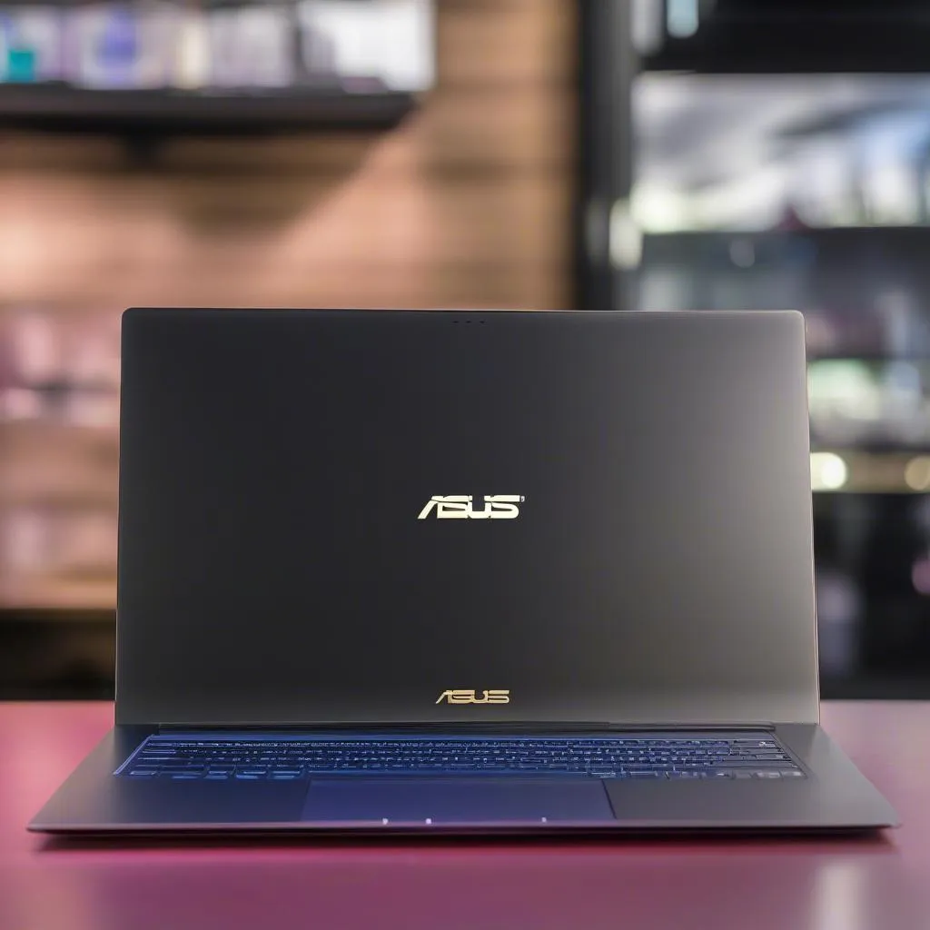 Laptop Asus ZenBook vỏ nhôm sang trọng