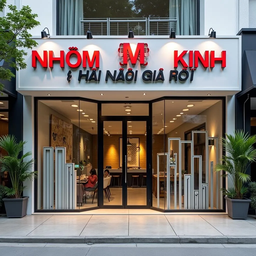 Hình ảnh Nhôm Kính Hà Nội Giá Rẻ