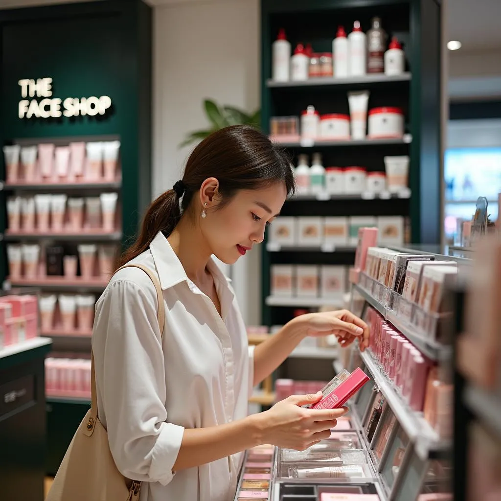 Cửa hàng The Face Shop chính hãng tại TPHCM