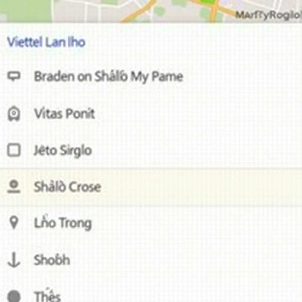 Tìm kiếm cửa hàng Viettel Cần Thơ trên Google Maps