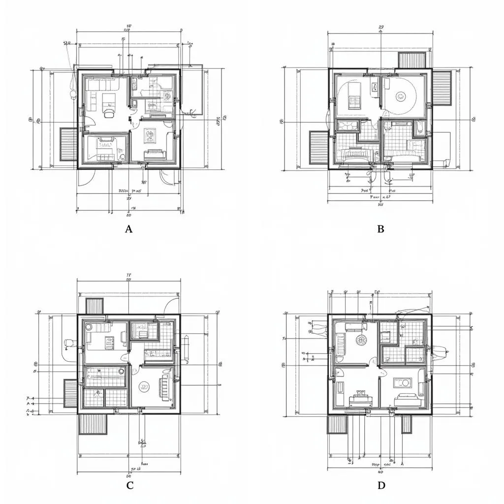 Các loại bản vẽ thiết kế