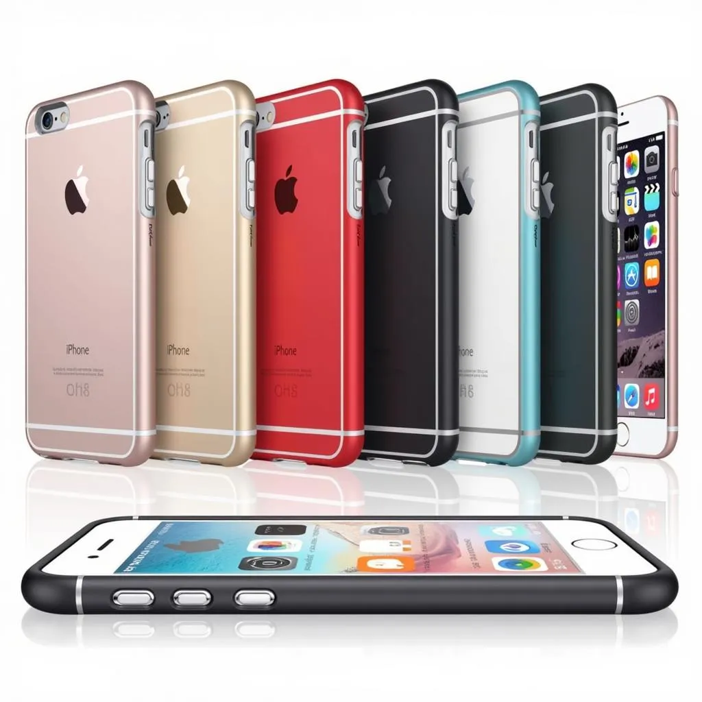 Các loại ốp nhôm iPhone 6