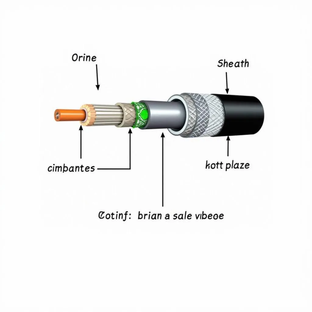 Cấu tạo cáp nhôm trung thế 22kV