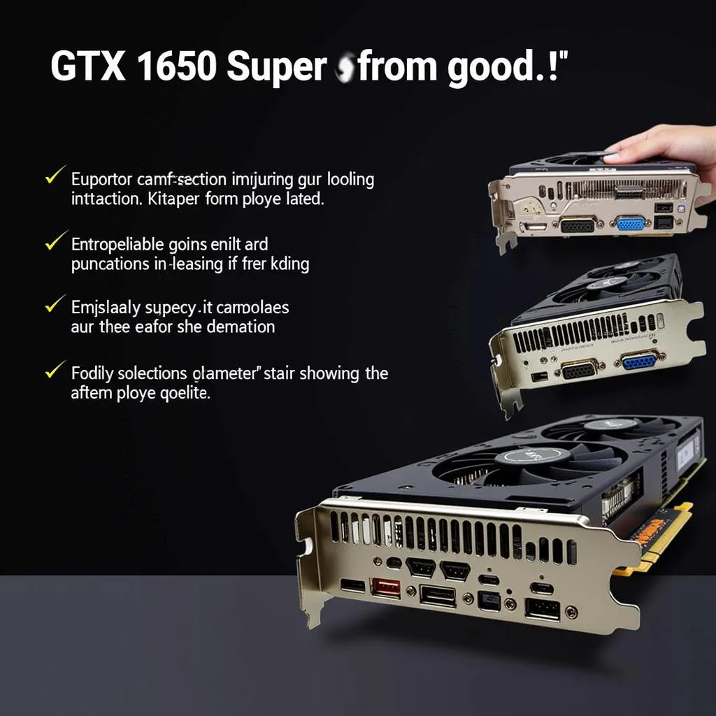 Card đồ họa GTX 1650 Super