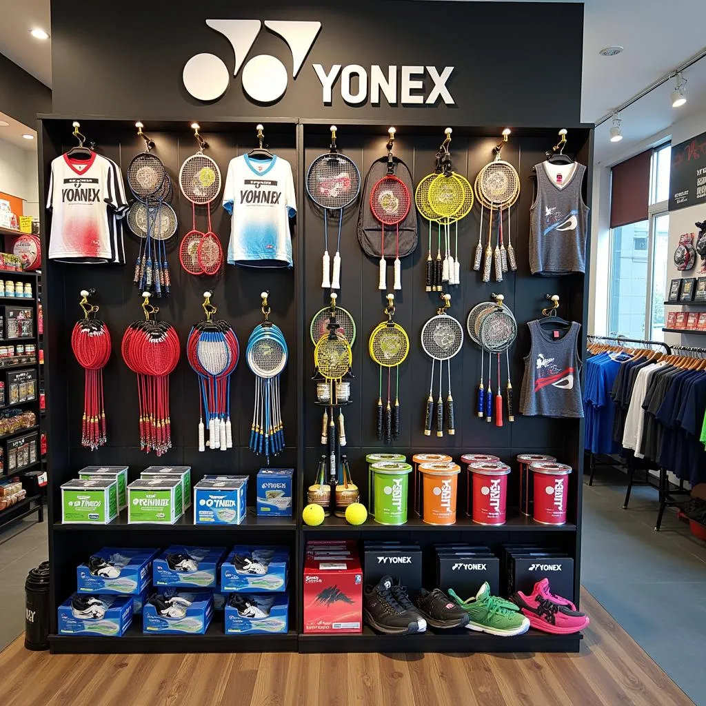 Sản phẩm chính hãng tại cửa hàng Yonex