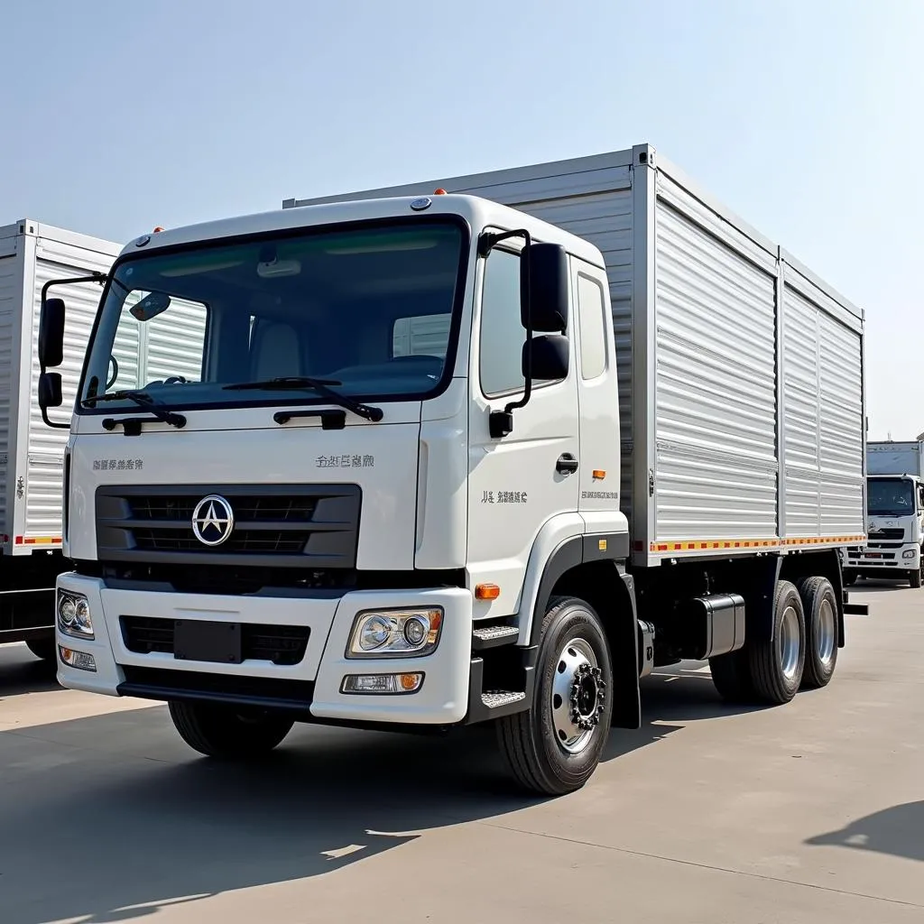 Xe Dongfeng Hoàng Huy 4 Chân Bửng Nhôm: Khám Phá Ngoại Thất Ấn Tượng