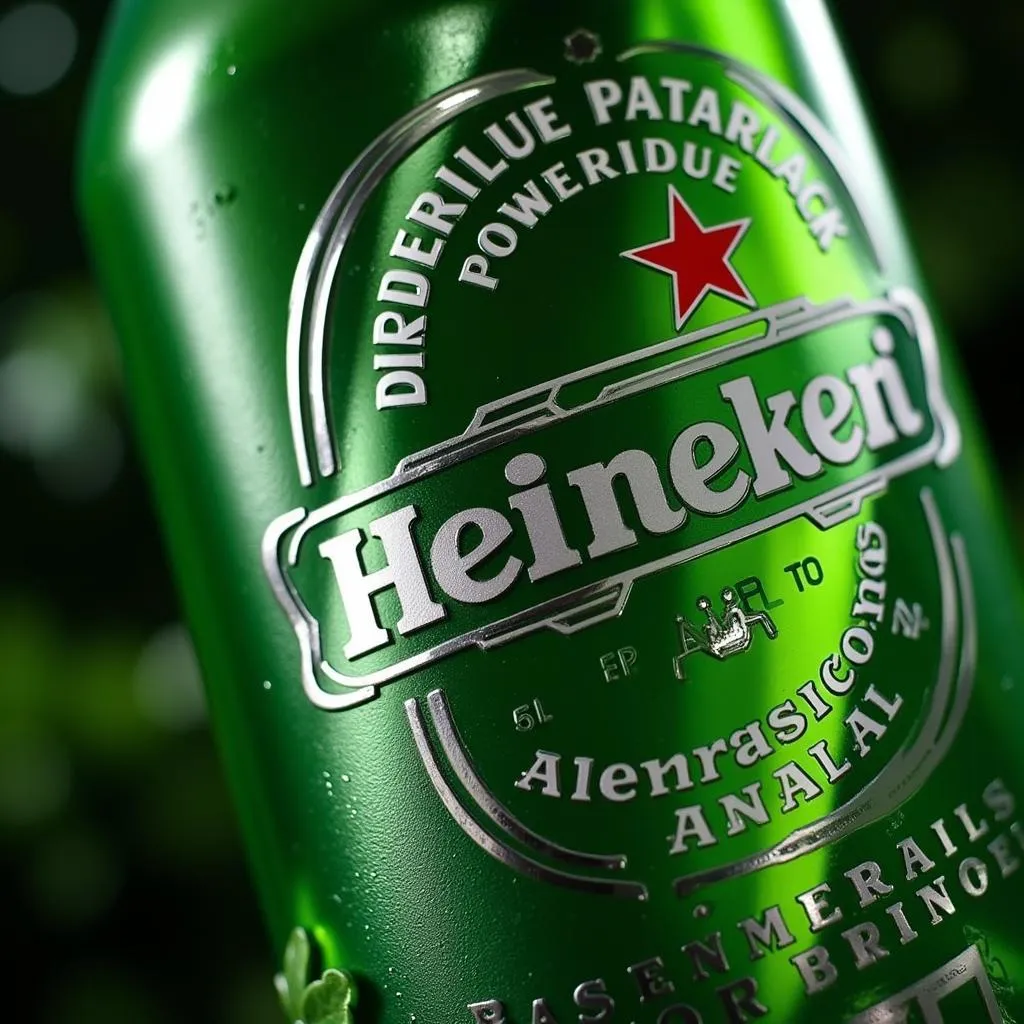 Heineken chai nhôm sang trọng