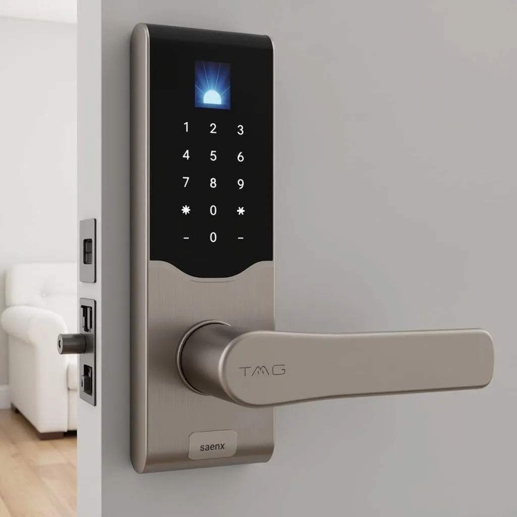 Hình ảnh khóa cửa door lock hiện đại