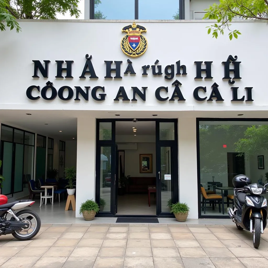 Nhà nghỉ Bộ Công An Cửa Lò - Vẻ đẹp hiện đại