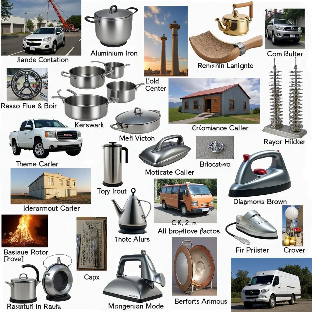 Ứng dụng của nhôm và sắt trong đời sống