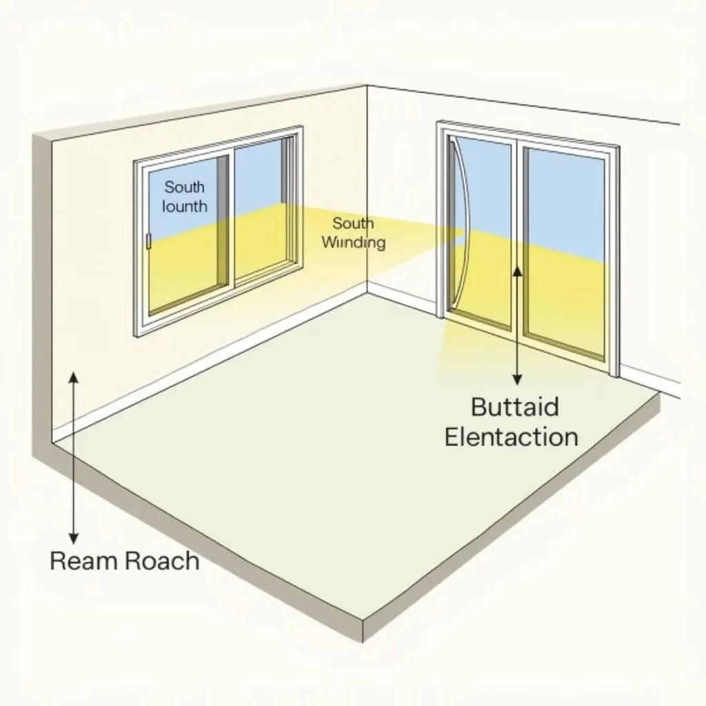 Vị trí cửa sổ lý tưởng