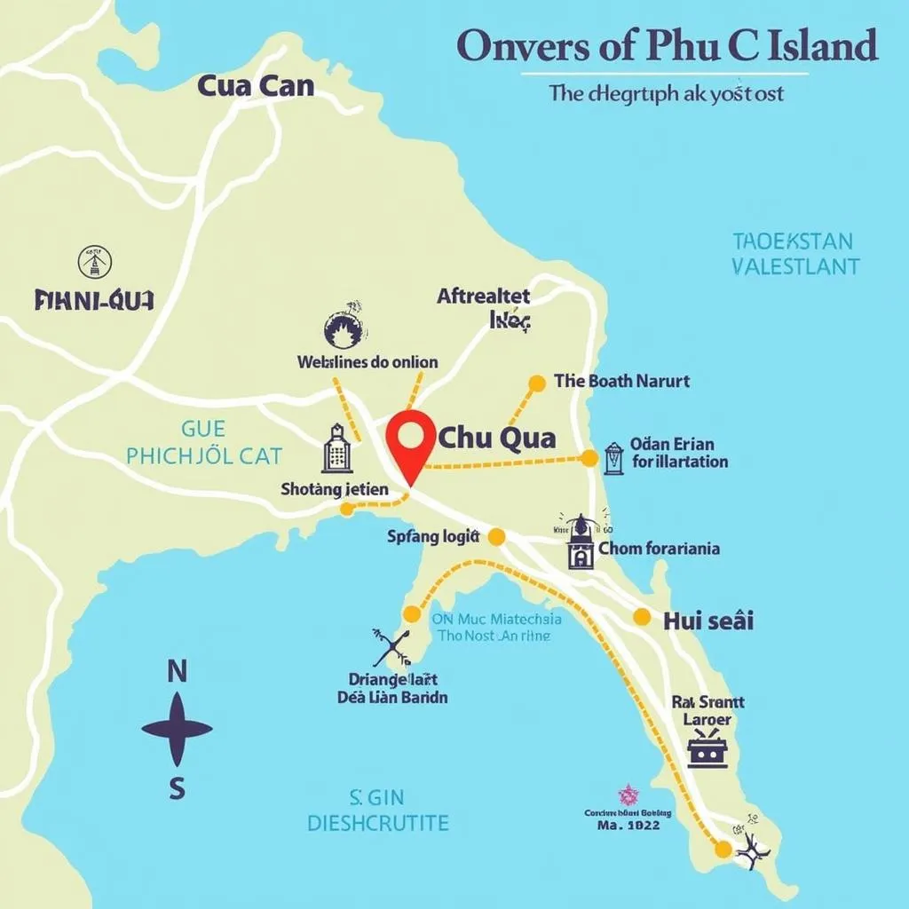 Vị trí đất bán Cửa Cạn Phú Quốc