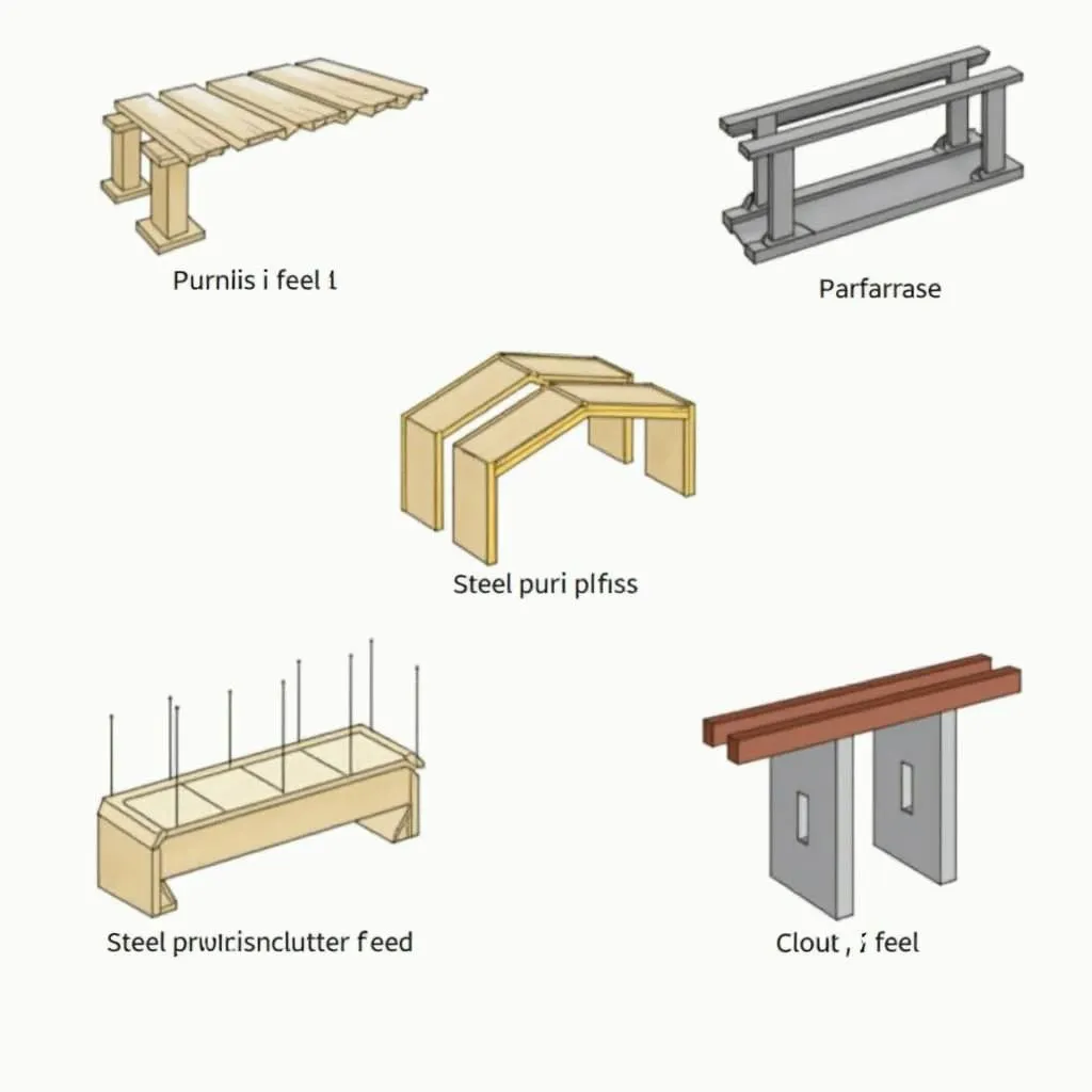 Xà gồ xây dựng với nhiều kiểu dáng khác nhau