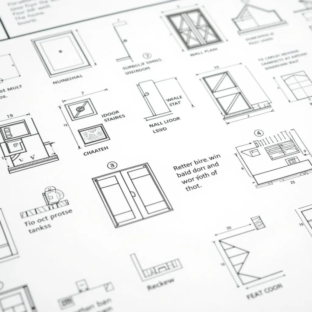 Xem các ký hiệu bản vẽ xây dựng