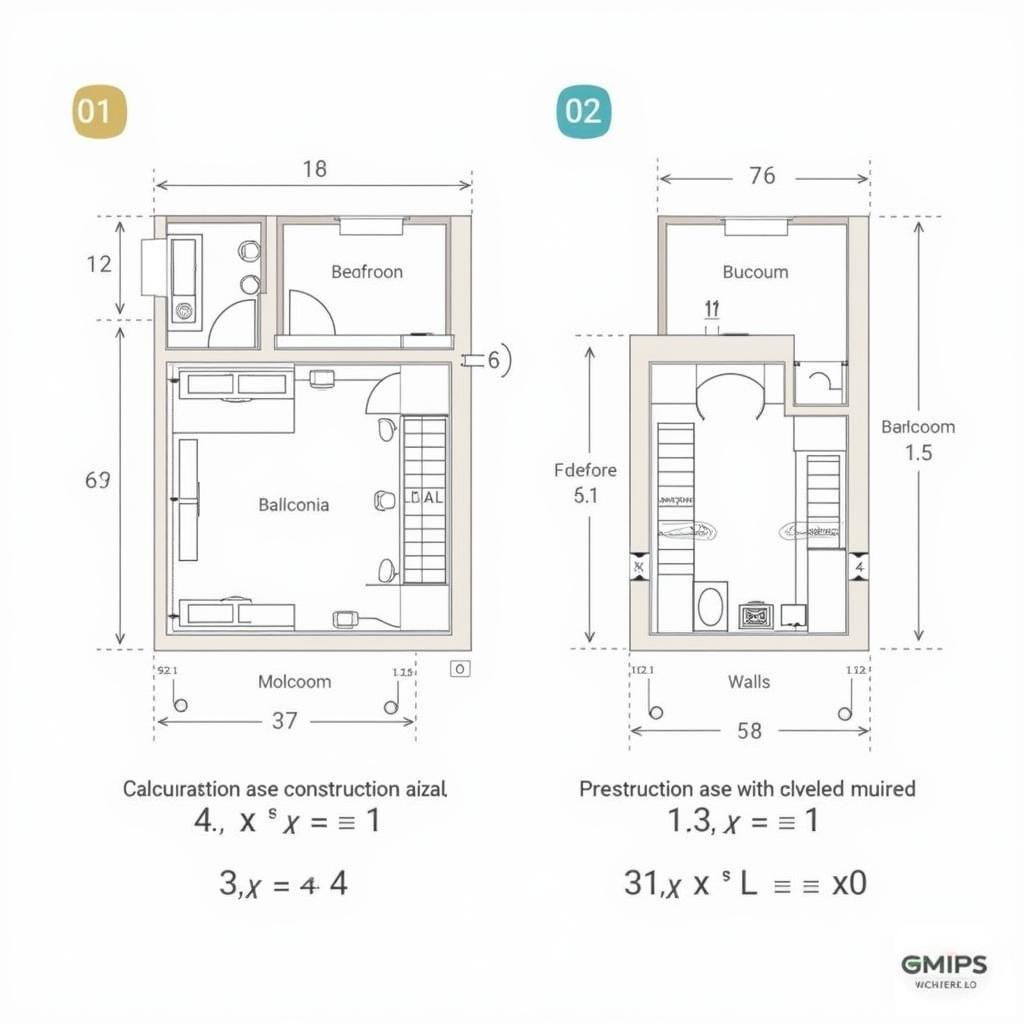 Cách tính diện tích xây dựng tầng 1