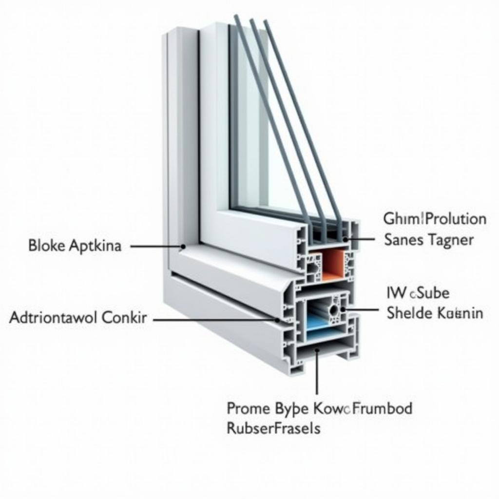 Cấu Tạo Cửa Nhôm Hệ AW SR4