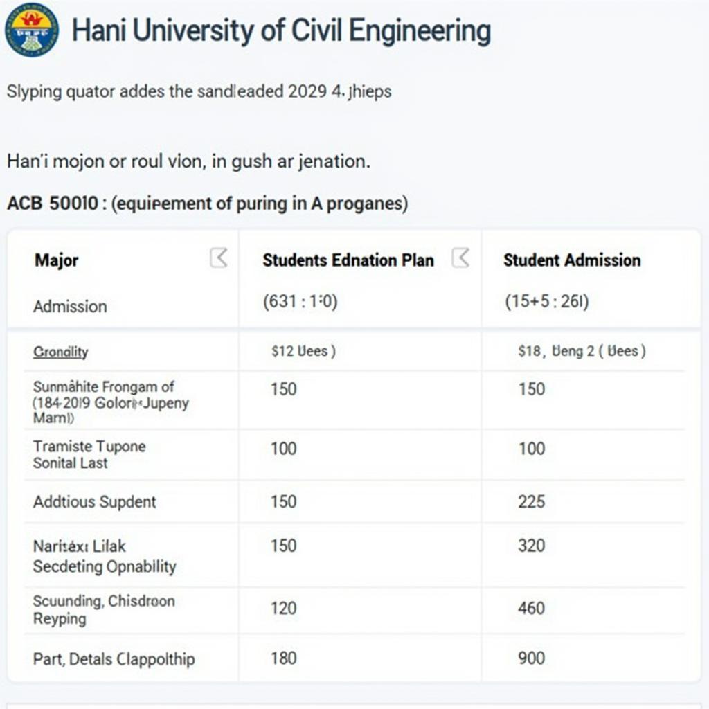 Chỉ tiêu tuyển sinh Đại học Xây Dựng năm 2019