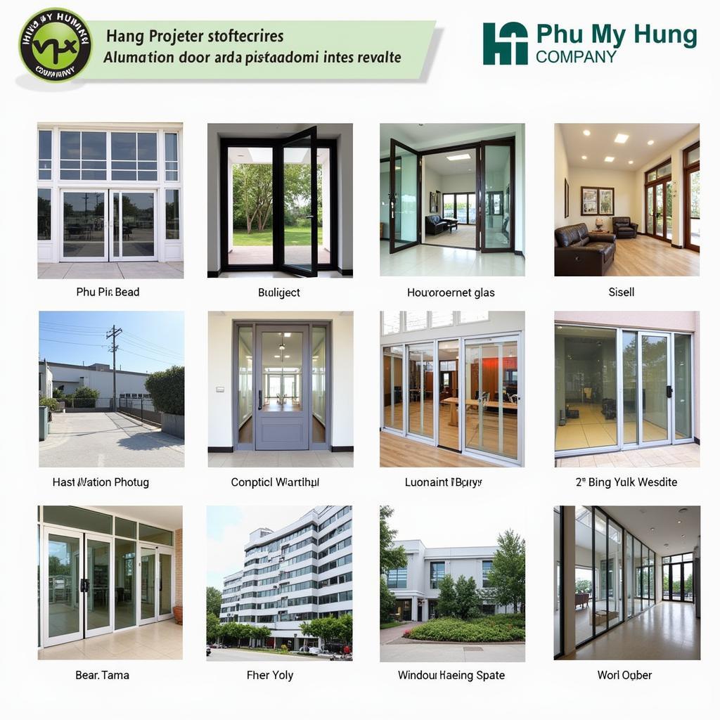 Công ty cửa Phú Mỹ Hưng - Giải pháp nhôm kính