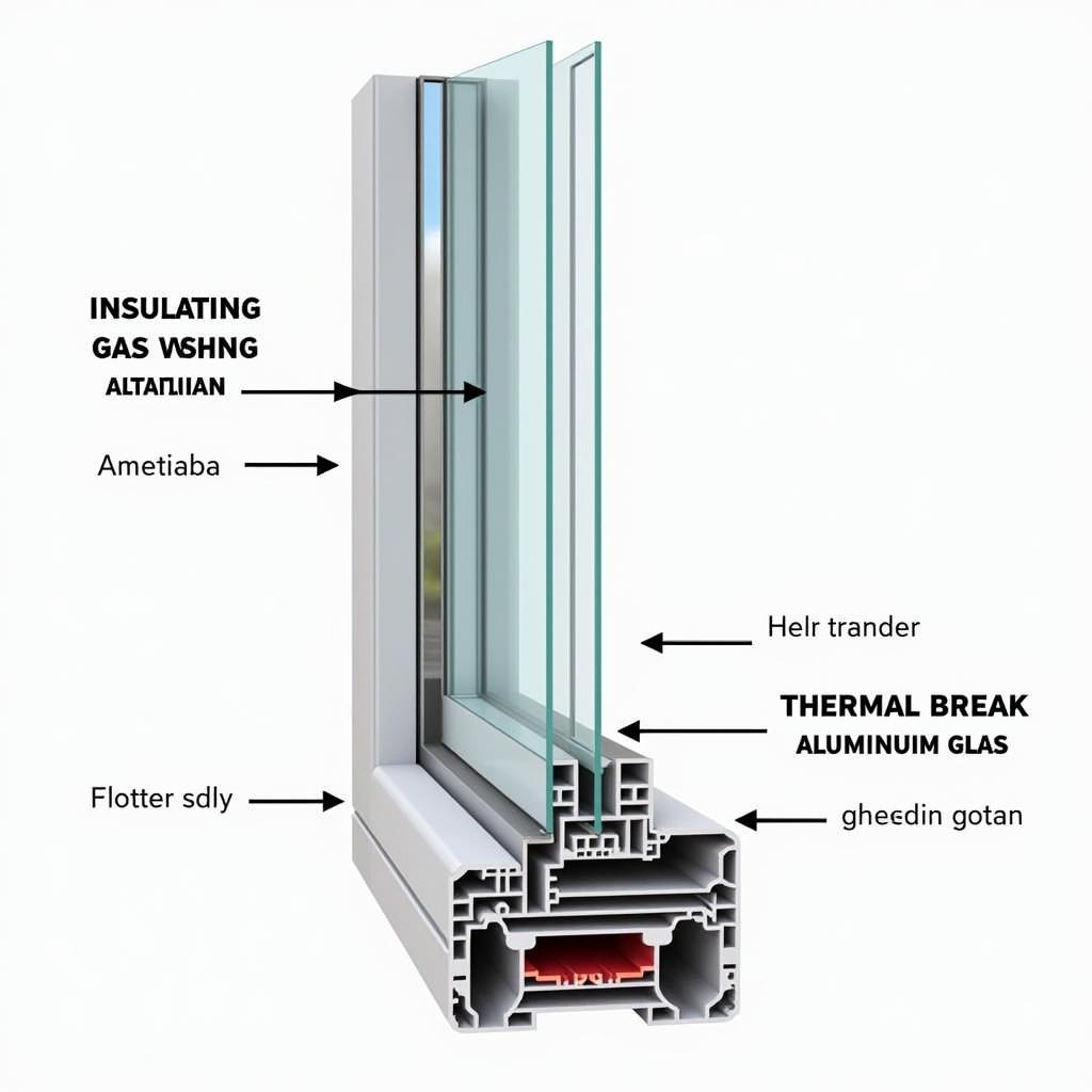 Cửa nhôm cách âm cách nhiệt hiệu quả