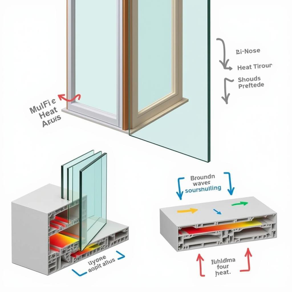 Cửa nhôm kính cách âm cách nhiệt hiệu quả