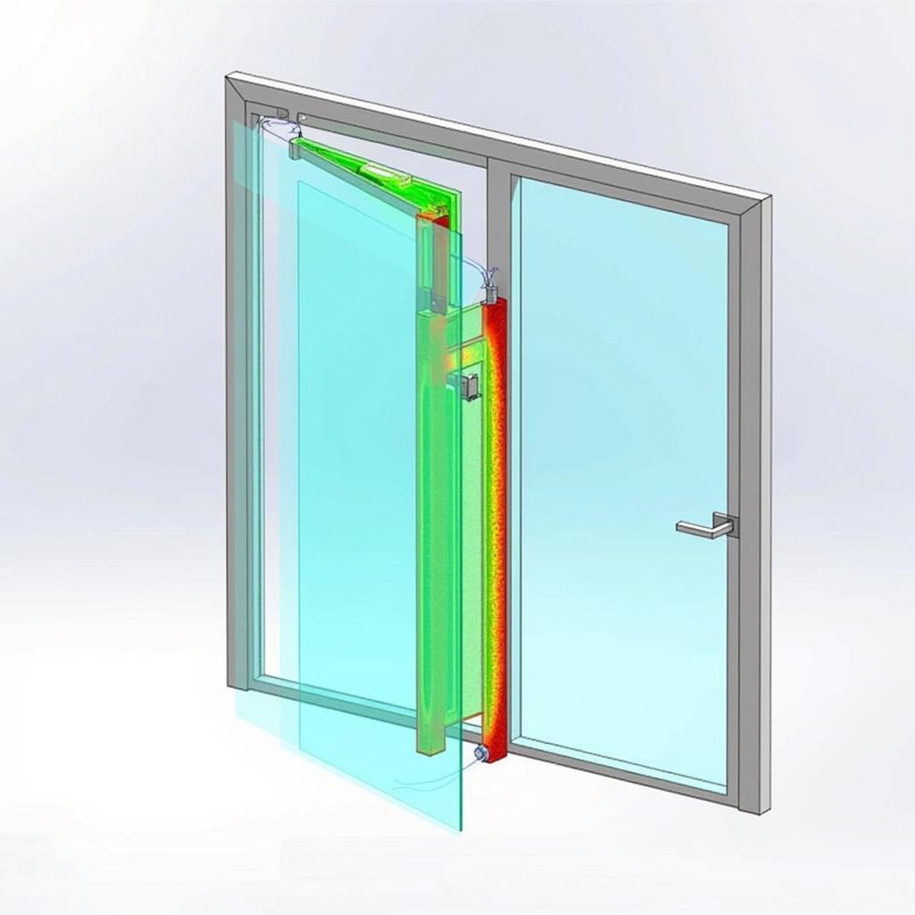 Cửa nhôm kính CAD kiểm tra lỗi