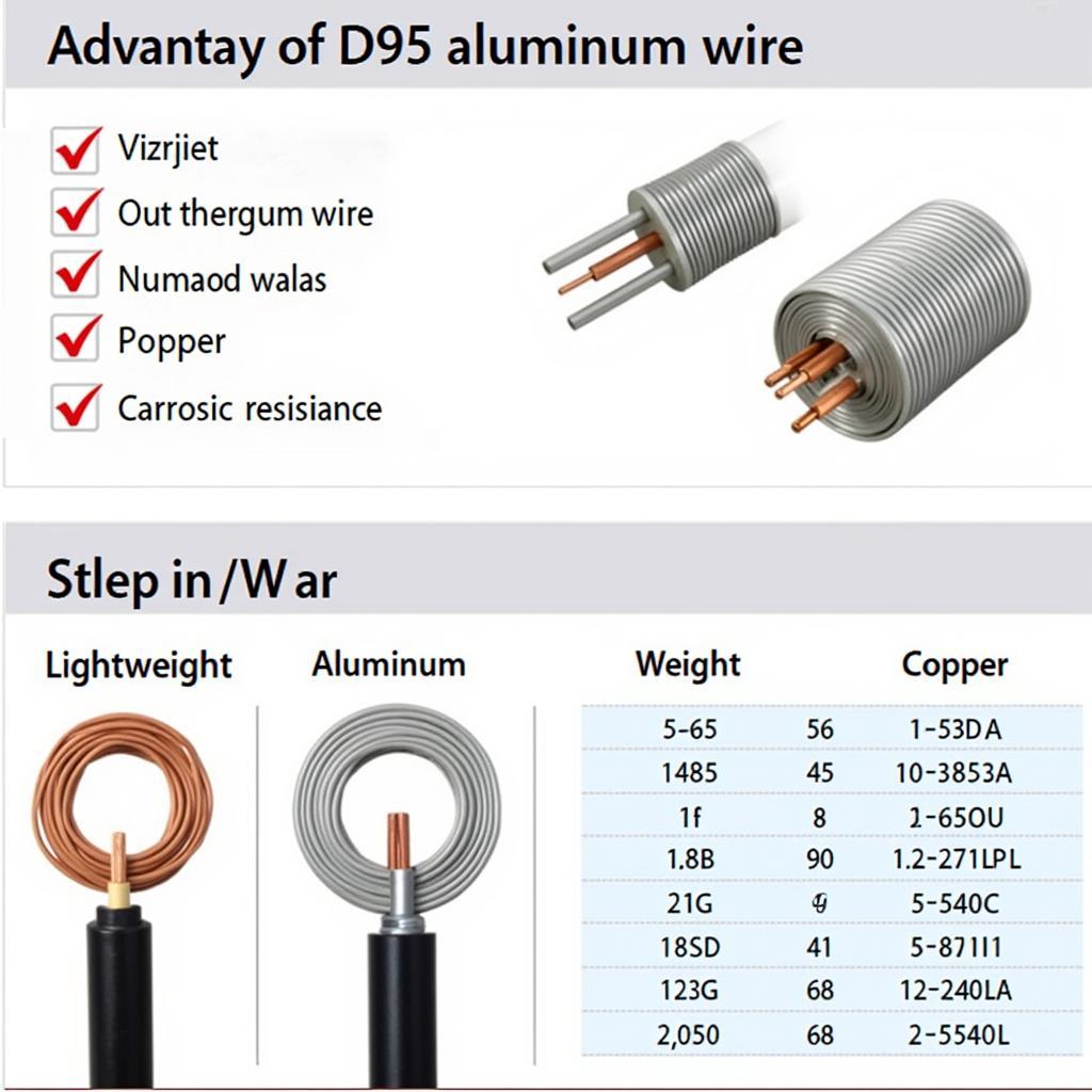 Ưu điểm của dây điện nhôm D95