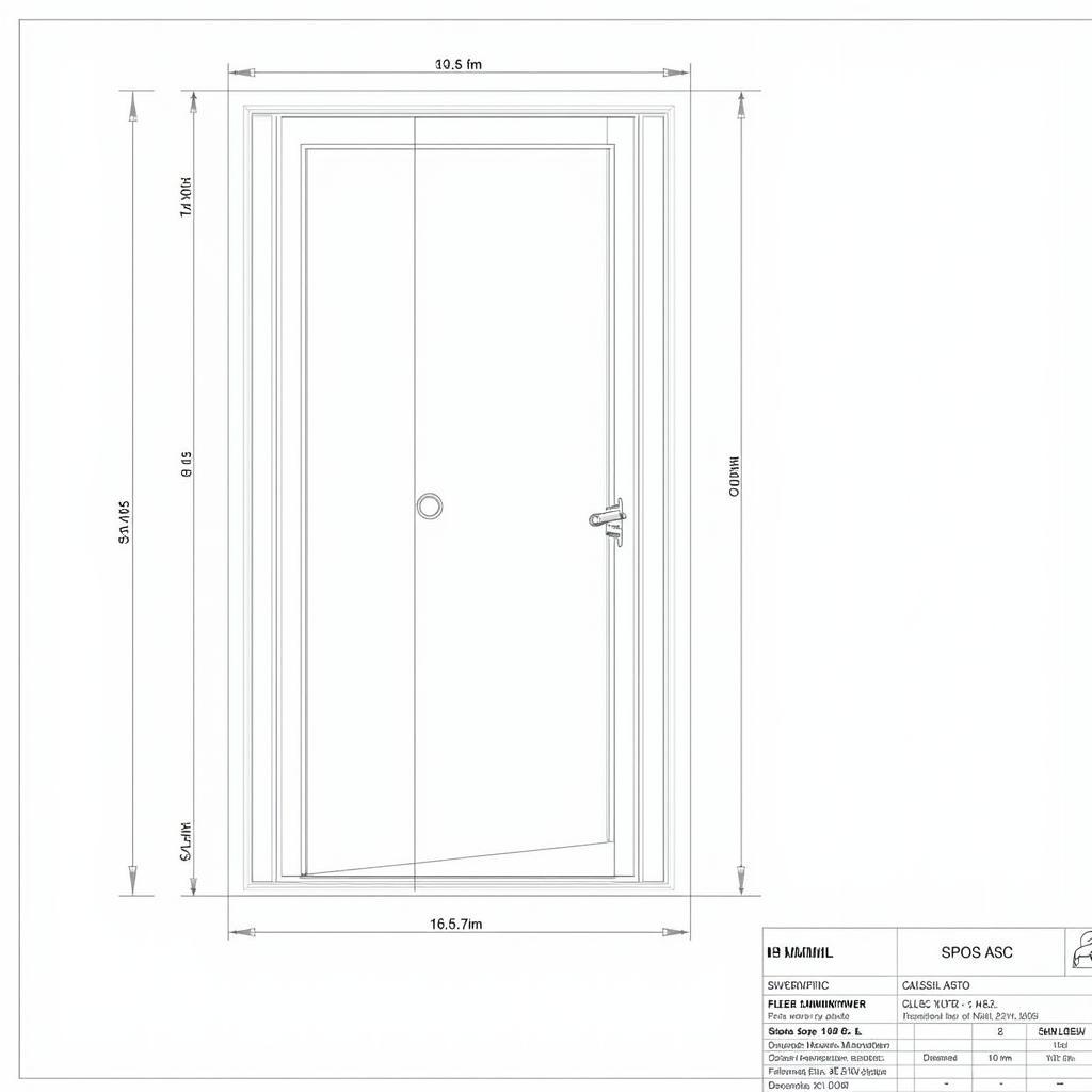 File CAD cửa nhôm kính mở quay