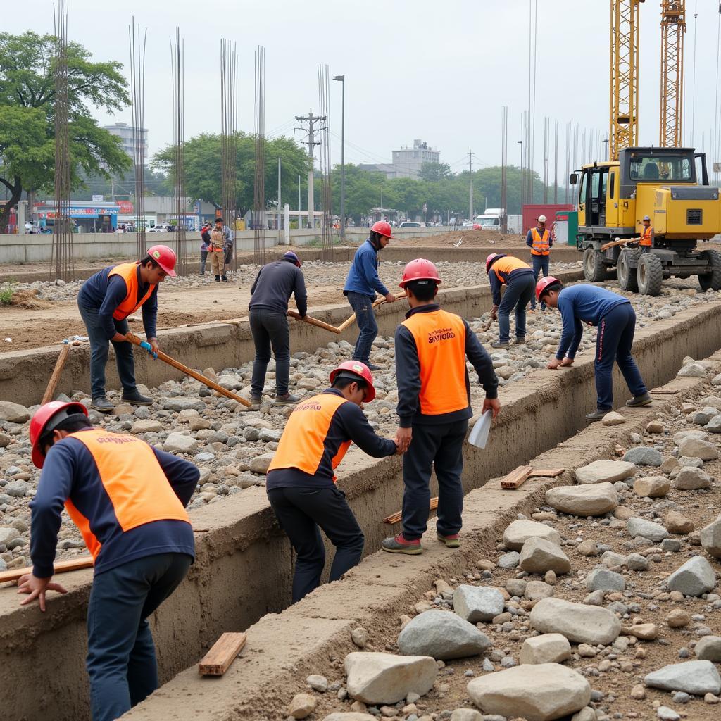 Giá nhân công xây dựng tại Hà Nội