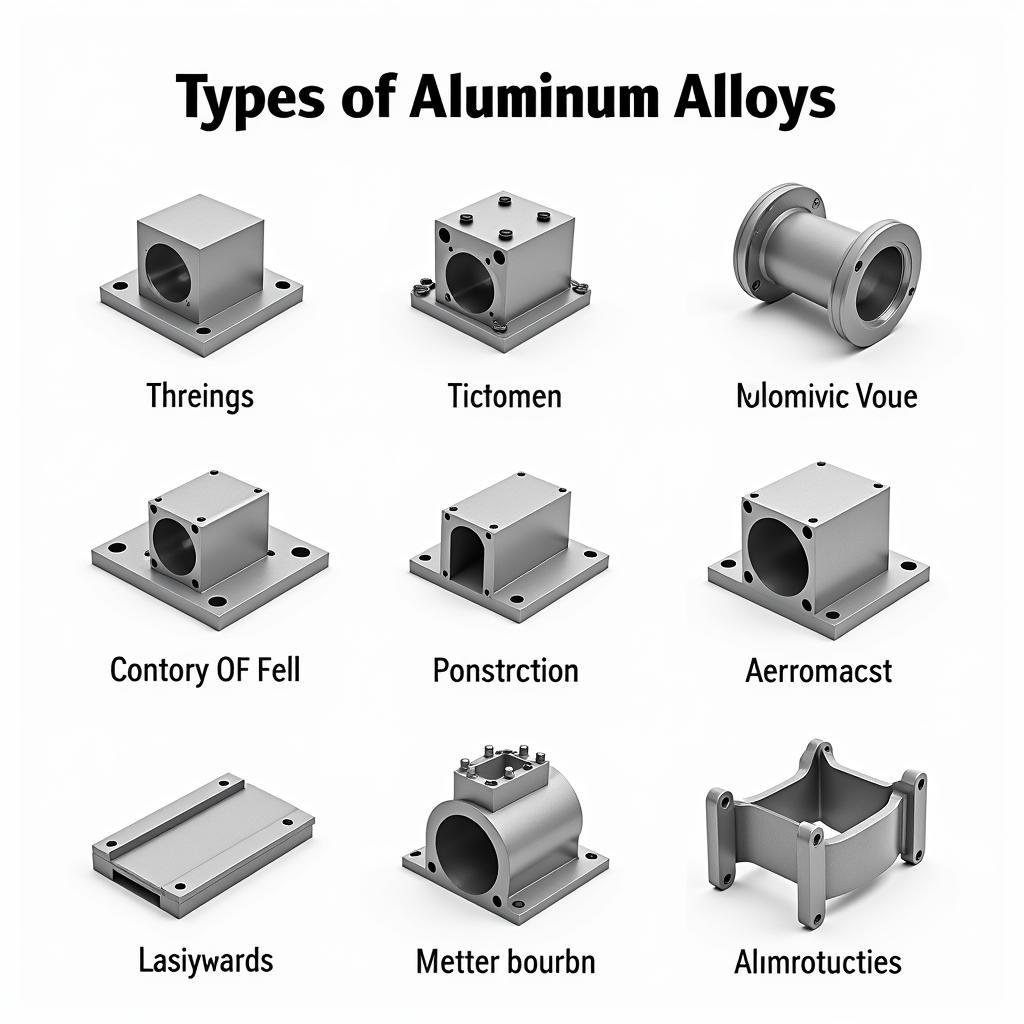 Các loại hợp kim nhôm khác nhau