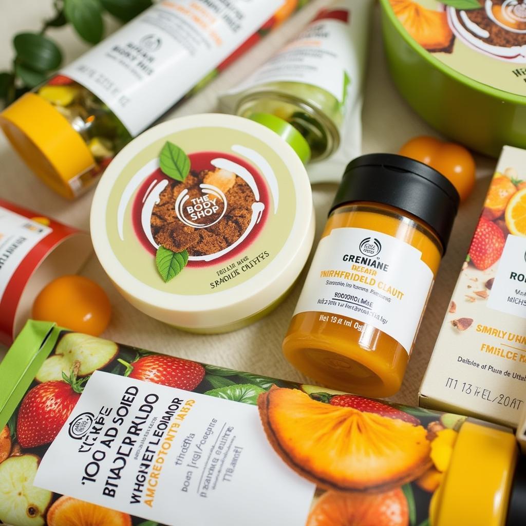 Các sản phẩm của The Body Shop