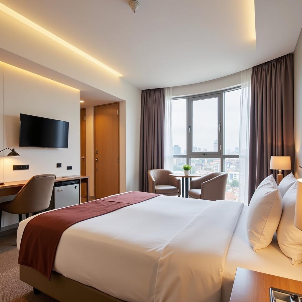 Phòng nghỉ sang trọng tại Summer 2 Hotel Cửa Lò