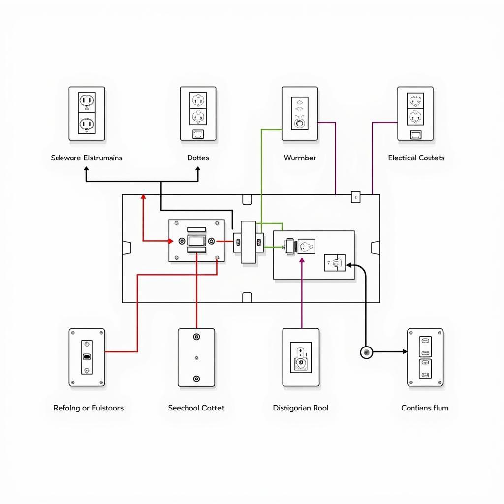 Thiết kế hệ thống điện 2: Sơ đồ bố trí hệ thống điện hợp lý, khoa học.