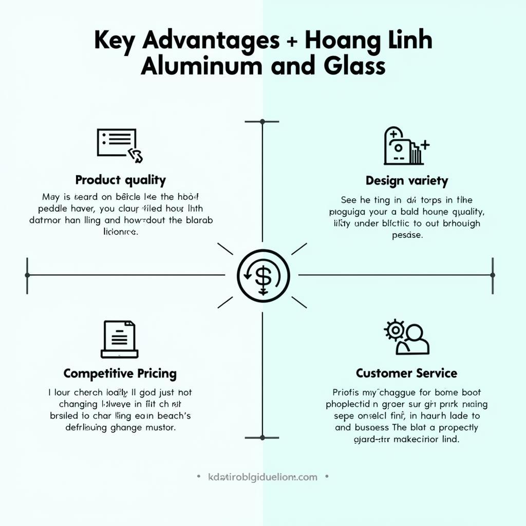 Ưu điểm của nhôm kính Hoàng Linh về chất lượng, mẫu mã, giá cả và dịch vụ