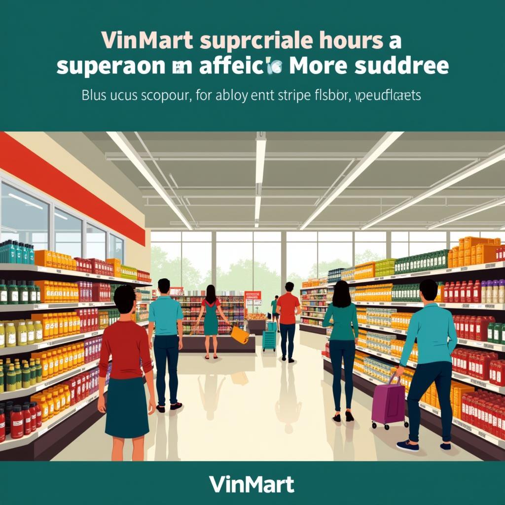 VinMart Giờ Mở Cửa Linh Hoạt